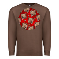 Chestnut christmas pig Premium Sweatshirt - LillyAllenDesigns