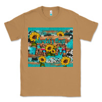 Toasted Coconut world's best mom sunflower leopard cowhide Classic Tee - Artiststas