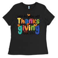Black enter his gates with thanksgiving psalm 100 4 Ladies Tee - MaliasSmallBusiness