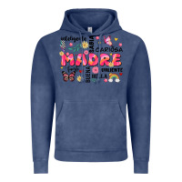Vintage Denim ella es mama Vintage Hoodie - JahusDesignShop