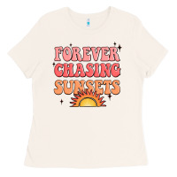 Bone forever chasing sunsets Ladies Tee - JahusDesignShop