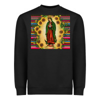 Black our lady of guadalupe Heavyweight Sweatshirt - JahusDesignShop