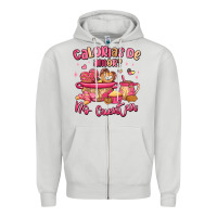 Dove Grey calorias de amor no cuentan mexican valentines day Zipper Hoodie - MaliasSmallBusiness