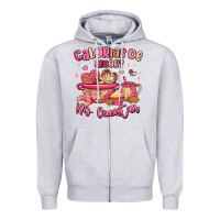 Heather Grey calorias de amor no cuentan mexican valentines day Zipper Hoodie - MaliasSmallBusiness