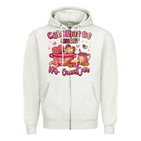 Oatmeal Heather calorias de amor no cuentan mexican valentines day Zipper Hoodie - MaliasSmallBusiness
