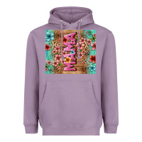 Lavender floral mama Heavyweight Hoodie - LillyAllenDesigns