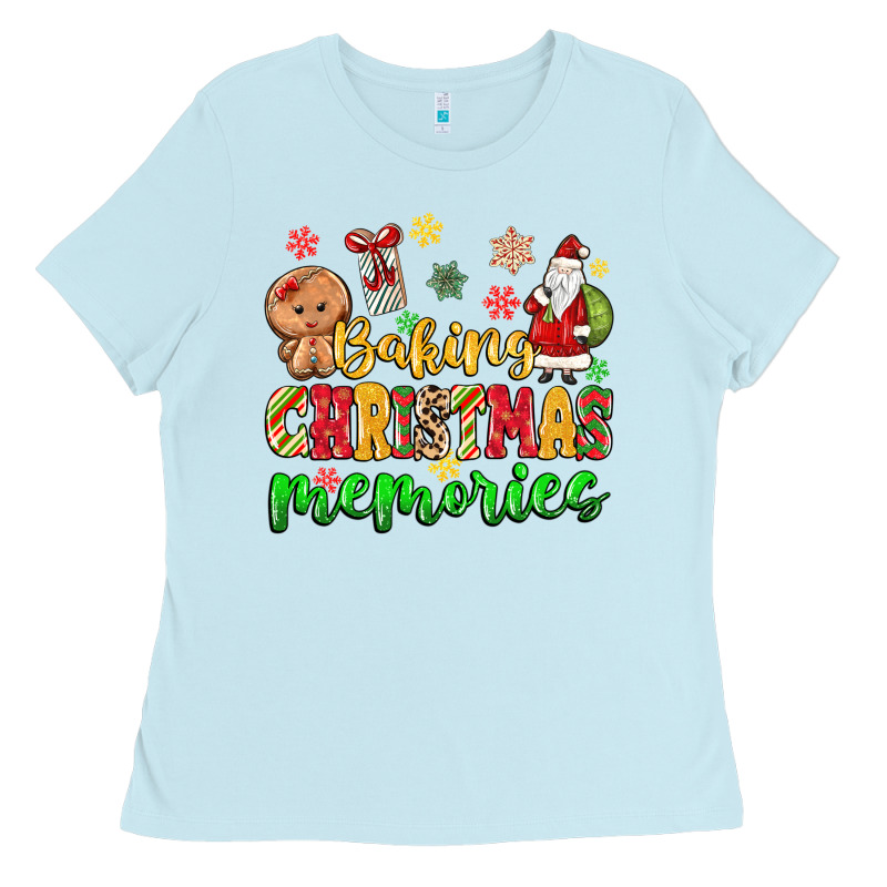 Baking Christmas Memories Ladies Tee by MaliasSmallBusiness | Teevron