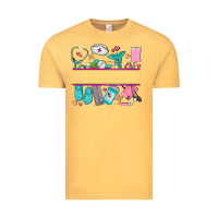 Vintage Mustard nurse elements with costom name Vintage Tee - AdoDesignShop