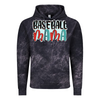 Cloud Black baseball mama Vintage Hoodie - JahusDesignShop
