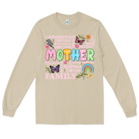 Mushroom retro mother Long Sleeve Tee - JahusDesignShop