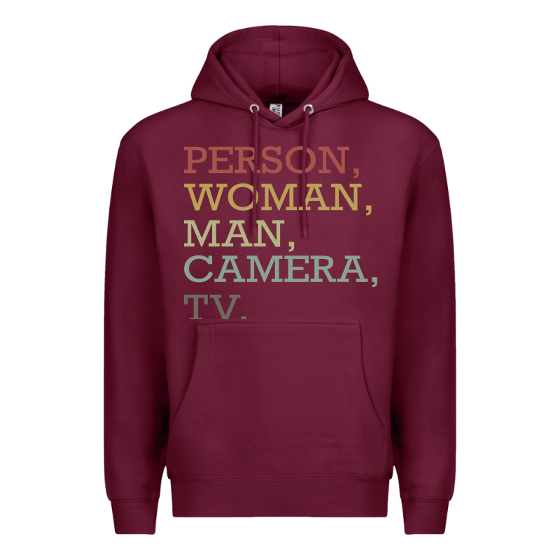 Person Woman Man Camera Tv Premium Hoodie by Bettercallsaul | Teevron