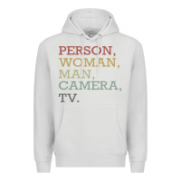 Dove Grey Person Woman Man Camera Tv Premium Hoodie - Bettercallsaul