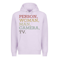 Lilac Person Woman Man Camera Tv Premium Hoodie - Bettercallsaul