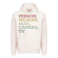 Pale Pink Person Woman Man Camera Tv Premium Hoodie - Bettercallsaul