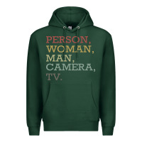Sports Green Person Woman Man Camera Tv Premium Hoodie - Bettercallsaul