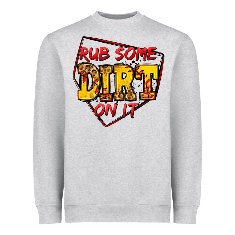 Rub Some Dirt On It Softball Heavyweight Sweatshirt by Jasminsmagicworld | Teevron