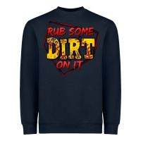 Navy rub some dirt on it softball Heavyweight Sweatshirt - Jasminsmagicworld