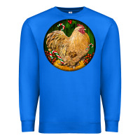True Royal cochin rooster christmas Premium Sweatshirt - LillyAllenDesigns