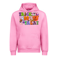 Fuchsia Pink trick or treat Urban Hoodie - CowGirlArtShop