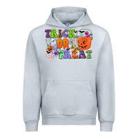 Heather Grey trick or treat Urban Hoodie - CowGirlArtShop