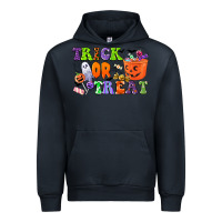 Navy trick or treat Urban Hoodie - CowGirlArtShop