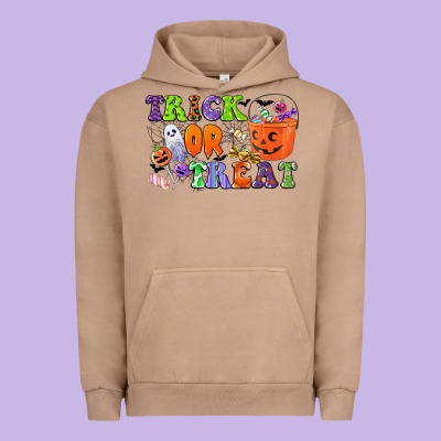 Trick Or Treat Urban Hoodie Designed By Cowgirlartshop