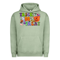 Pigment Oil Green trick or treat Urban Hoodie - CowGirlArtShop