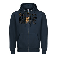 Navy cool miner s wife Zipper Hoodie - MaliasSmallBusiness