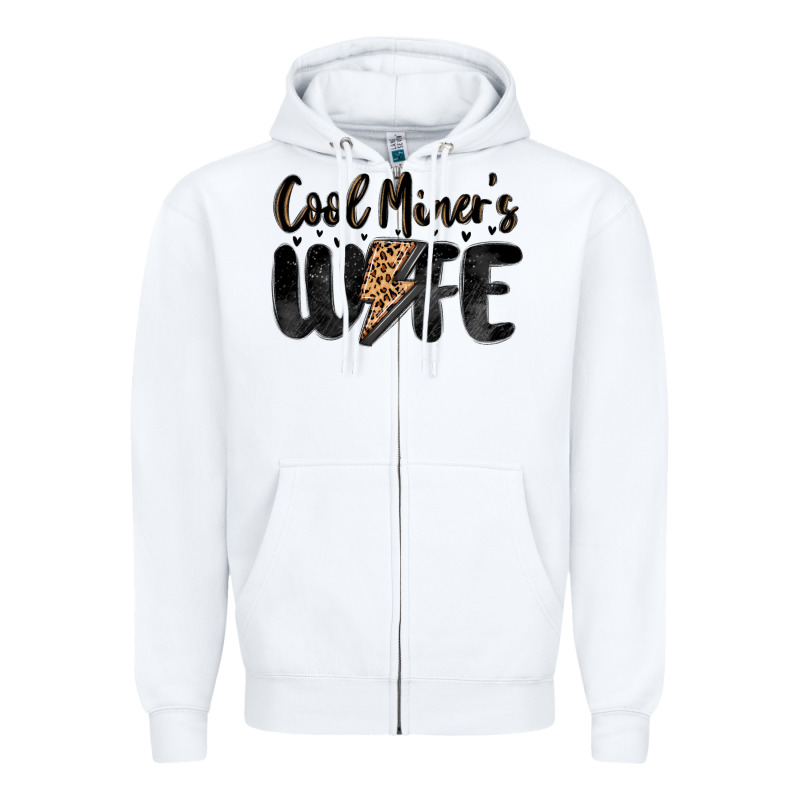 Cool Miner S Wife Zipper Hoodie by MaliasSmallBusiness | Teevron