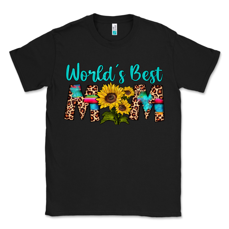 World's Best Mom Sunflower Classic Tee by Artiststas | Teevron