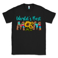 Black world's best mom sunflower Classic Tee - Artiststas