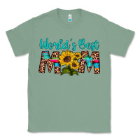 Sage world's best mom sunflower Classic Tee - Artiststas