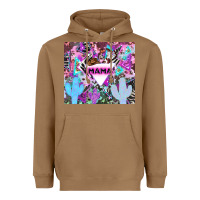 Toasted Coconut mama cowboy western animal pattern neon Heavyweight Hoodie - LillyAllenDesigns
