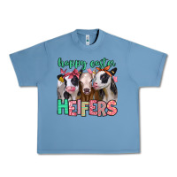 Pebble Blue happy easter heifers Urban Heavy Tee - Jasminsmagicworld
