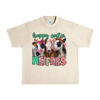 Sandshell happy easter heifers Urban Heavy Tee - Jasminsmagicworld