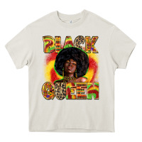 Cream black queen Heavy Core Tee - Zillion Design Studio