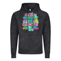 Vintage Black fight cancer in all colors Vintage Hoodie - AdoDesignShop