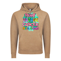 Vintage Coffee fight cancer in all colors Vintage Hoodie - AdoDesignShop