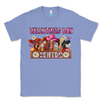 Colony Blue valentines day heifers Classic Tee - CowhideDigitalArt