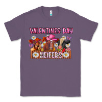 Lavender valentines day heifers Classic Tee - CowhideDigitalArt