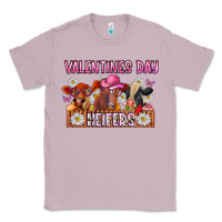 Lilac valentines day heifers Classic Tee - CowhideDigitalArt