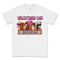 White valentines day heifers Classic Tee - CowhideDigitalArt