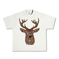 Pistachio deer Urban Heavy Tee - JahusDesignShop