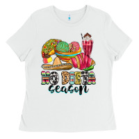 White no dieta season Ladies Tee - MaliasSmallBusiness