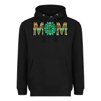 Black gemstone aztec mom Heavyweight Hoodie - LillyAllenDesigns