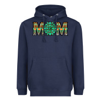Navy gemstone aztec mom Heavyweight Hoodie - LillyAllenDesigns