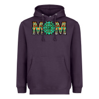 Plum gemstone aztec mom Heavyweight Hoodie - LillyAllenDesigns