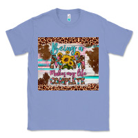 Colony Blue being a mom makes my life complete Classic Tee - Artiststas