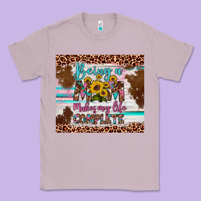 Being A Mom Makes My Life Complete Classic Tee Designed By Artiststas