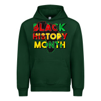 Forest Green black history month Urban Hoodie - CowGirlArtShop